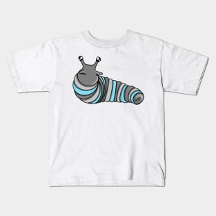 Demiboy Pride Fidget Slug Kids T-Shirt